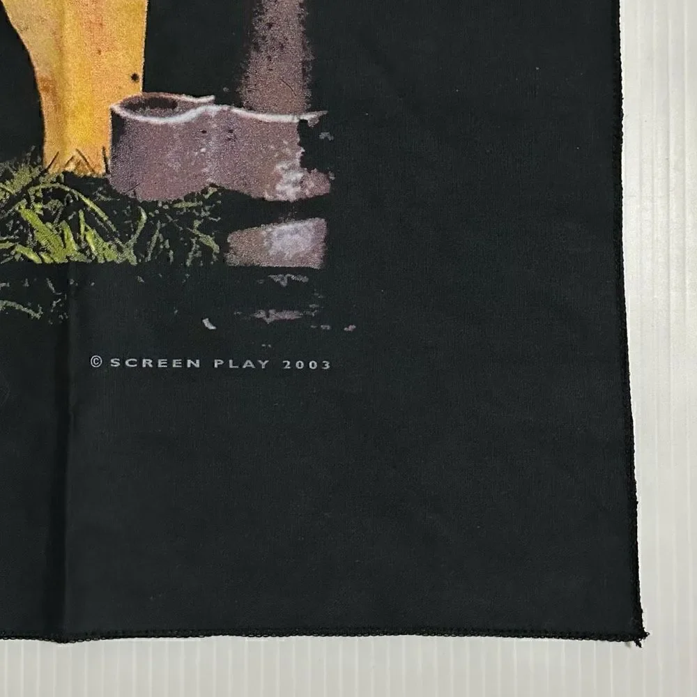 Vintage 2003 Toby Keith Merch Unleashed  Bandana Wall Art Decor 21” X 21”